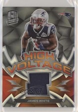 2020 Panini Spectra High Voltage Relics 76/99 James White #11 ow1