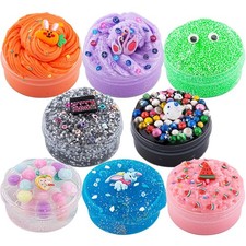 Slime Variety Pack Different Textures, 8 x 100ml Slimes Kit for Kids, Include...