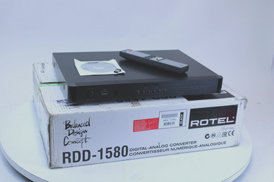 ROTEL RDD-1580 24-Bit / 196 kHz  Dac with Remote