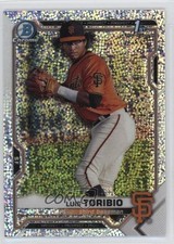 2021 Bowman Chrome Prospects Speckle Refractor 1/299 Luis Toribio #BCP-228 13c1