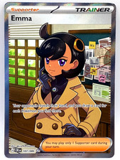 EMMA HOLO ULTRA RARE 107/086 CHOAS RISING POKEMON (SEE DESCRIPTION)