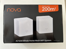 Two Tenda Nova MW3 AC1200 Whole Home Mesh WiFi System