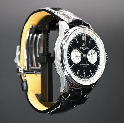 Breitling Premier B01 Chronograph 42mm SS AB0118 Unworn B&P MSRP $9,200
