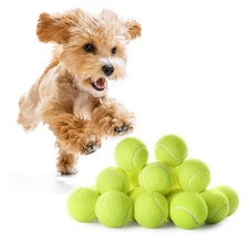 25 Used Tennis Balls mixed brands for dog toys Fetch Fun Exercise Play