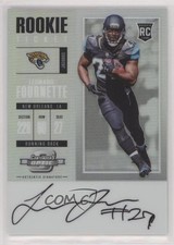 2017 Panini Contenders Optic Rookie Ticket RPS Leonard Fournette #110 Auto 0c6