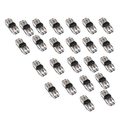 24st 2-Wege Lötzweigelektroverbinder Für Drahtspleiß 18-22 AWG Einzel Ader Litze