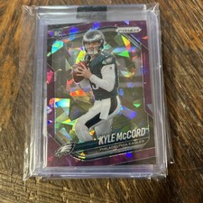 Kyle McCord 2025 Panini Prizm Rookie Numbered 100/225. 5 Cards Total