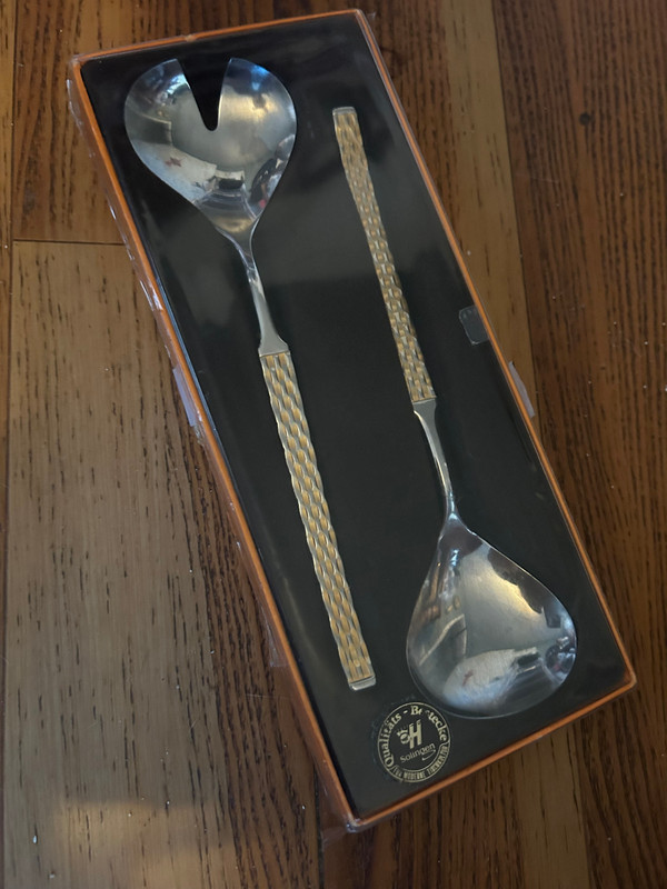 Solingen van den Hoogen Qualitats Bestecke Salad Tongs