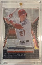 Topps 2012 Golden Moments Die-Cut Mike Trout #GMDC-77 Angels Player of Year