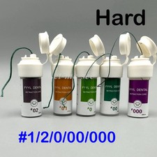 Dental Gingival Retraction Knitted Cord Packing Size 000/00/0/1/2 Hard 