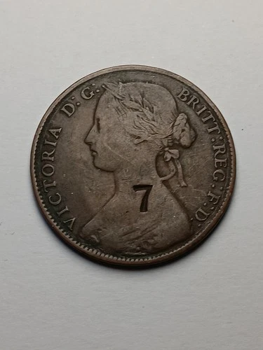 1861 Victoria Penny — photo from the most recent tracked eBay sale