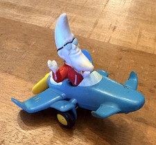 McDonald's Happy Meal Toy Mac Tonight Moon Man blue plane airplane Vintage 1988