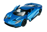 Welly 2017 Ford Gt Blau 1:34 Die Cast Metal Model Neu Im Kasten