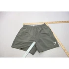 Gymshark Athletic Gym Shorts Mens Medium Green Elastic Waist Sporty Excellent