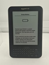 Amazon Kindle Keyboard 3rd Gen Model D00901 Not Tested