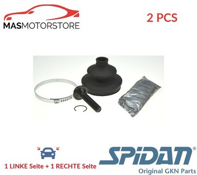 ACHSMANSCHETTE ANTRIEBSWELLE PAAR SPIDAN 24865 2PCS I FÜR AUDI A4,A6,B7,B6,C5