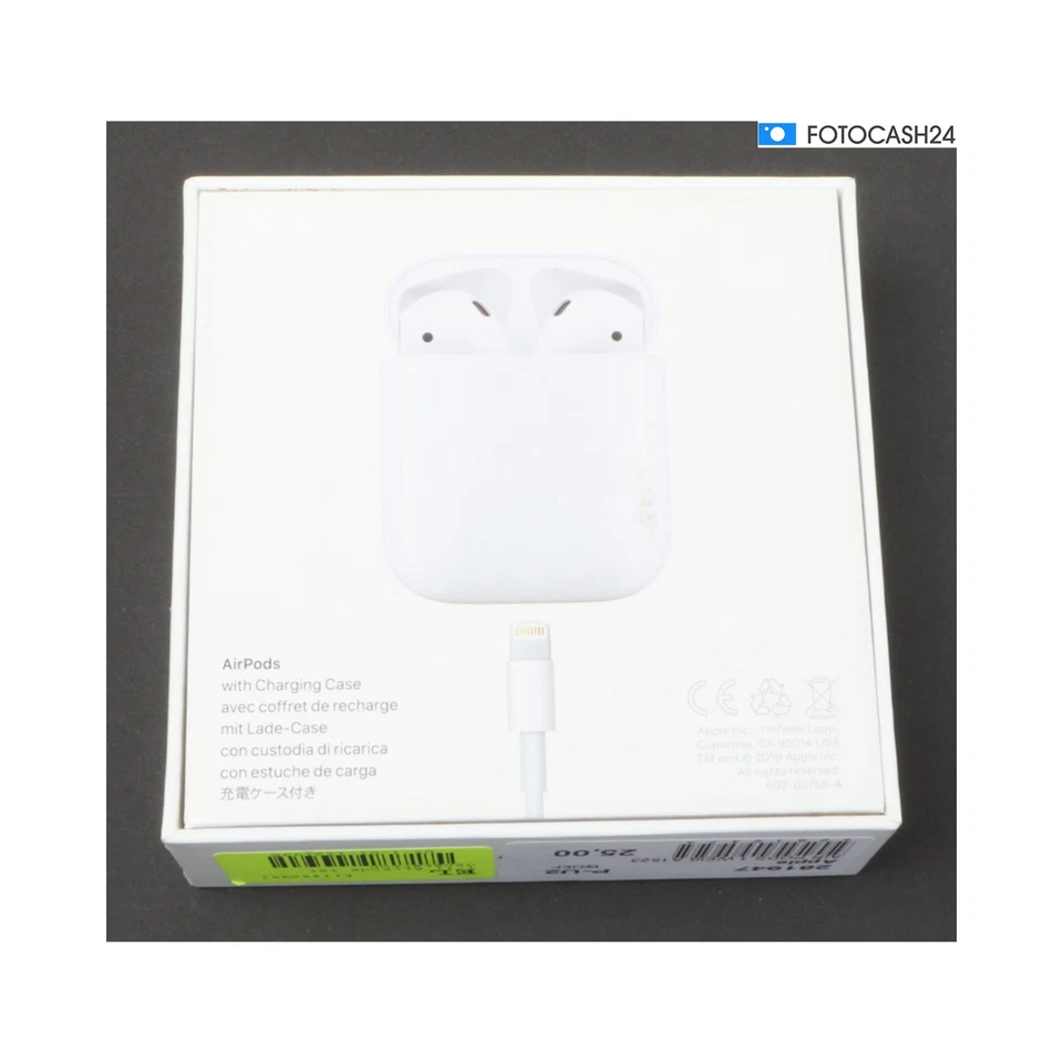 Apple AIR PODS 1 WEIß A1523 + Defekt (281947) - Bild 2 von 2