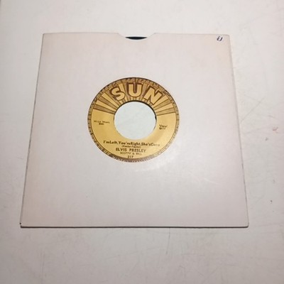 Elvis Presley I'm Left You're Right She's Gone Vinyl Sun Records Reissue 7 Inch
