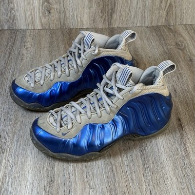 blue and silver foamposites