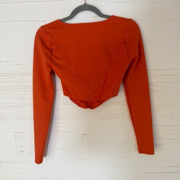 Aritzia Sunday Best Maverick Bustier Longsleeve Top, Size Small image 3