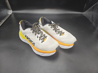 Hoka Bondi 7 Mens Size 10.5 Nimbus Cloud Yellow Sneakers 1110518 NCRY FREE SHIP
