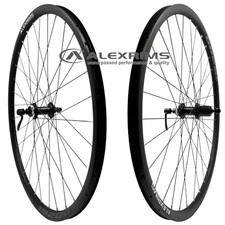 Alex GD26 Black 700 Tubeless Centerlock Disc Shimano QC300HG Gravel Wheelset QR