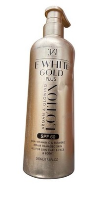 EW Professional E White Gold Plus Argan AHA Vitamin C SPF 60 Lotion 500ml
