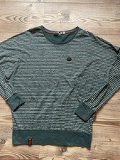Naketano Langarm Shirt Grün/Weiß Gr.S/M