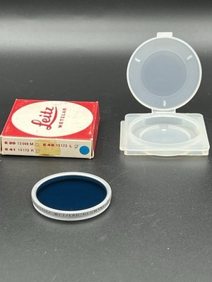 Leica Leitz Blau Filter Blaufilter Bl E43 13173 L für Summilux-M 50mm