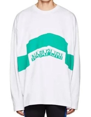 Martine Rose x Napapijri Napa Green Long Sleeve Tee Shirt Men's 2X NEW Slam Jam