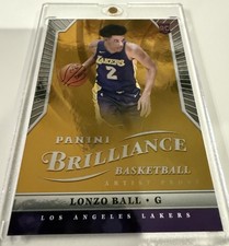 GOLD 2017-18 PANINI CHRONICLES LONZO BALL BRILLIANCE GOLD /10 ROOKIE RC SSP 💎🔥