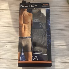 Nautica Men's 2 Pc Boxer Briefs Soft Stretch Blend Tagless New