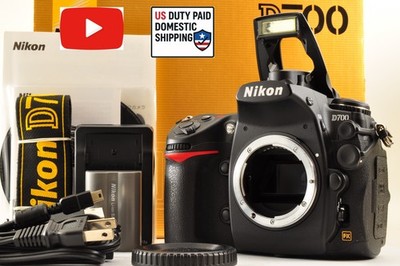 [Mint+++ SC: 6888] Nikon D700 12.1MP FX Digital SLR Camera Body Ship from US OR