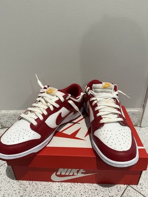 Nike Dunk Low Retro USC White Gym Red DD1391-602 Men s Size 10.5