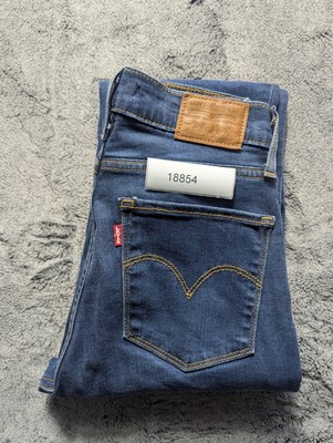 ハンドメイド 724 Levi's Premium High Rise Straight Crop Jeans Women's Size 25
