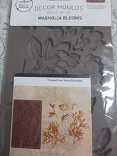 Redesign With Prima Silicone Mold Mould Home Decor Craft Magnolia  Blooms Floral