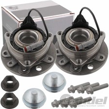 2x Skv Moyeu de Roue Avec Avant Convient pour Opel Astra H Caravan GTC Zafira