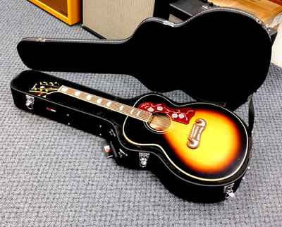 2022 Epiphone Inspired by Gibson J-200 Acoustic-Electric Guitar w/Case! NICE!!!