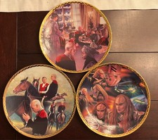 1996 Hamilton Collection Star Trek Generations Plates