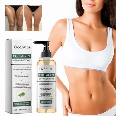 100ml Collagen Lifting Body Oil Anti Aging for Neck, Chest, Upper, Arms, Thighs