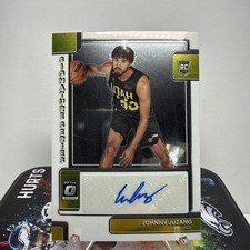 2022-23 Panini Donruss Optic Signature Series Johnny Juzang Rookie Auto RC 