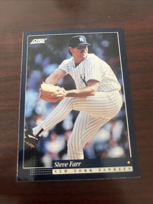 1994 Score Steve Farr #535 New York Yankees NM-MINT
