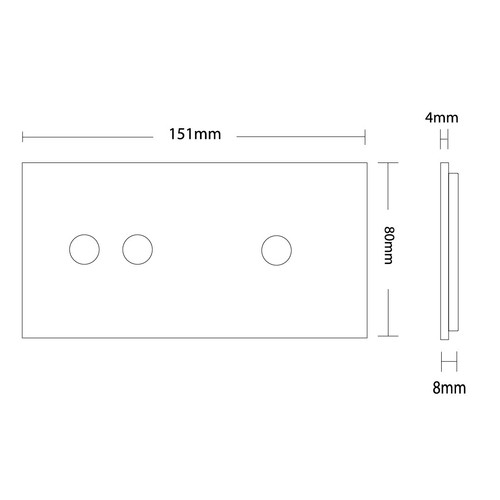LIVOLO SmartHome Touch Funk Lichtschalter Steckdosen Wechselschalter Weiß Chrom - Bild 36 von 276