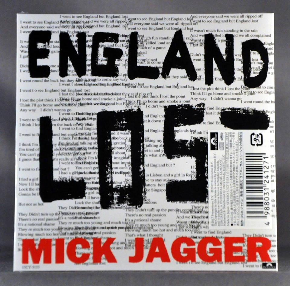 Mick JAGGER Gotta Get Orig. 2017 JAPAN Sealed CD Single UICY-5133 STONES NEW - Image 2 of 4