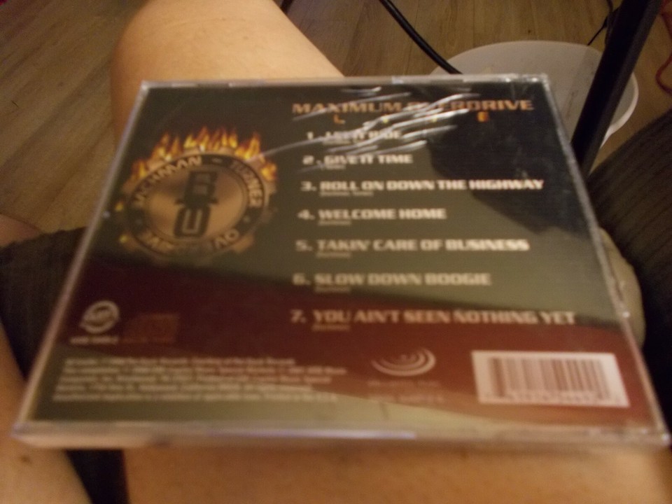 MAXIMUM OVERDRIVE LIVE CD BRAND NEW SEALED | eBay