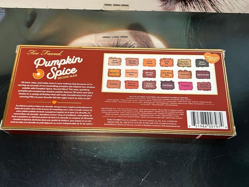 NUEVO EN CAJA TOO FACED ~ SEGUNDA REBANADA DE PICOS DE CALABAZA ~ Paleta de sombras de ojos de edición limitada - Imagen 5 de 11