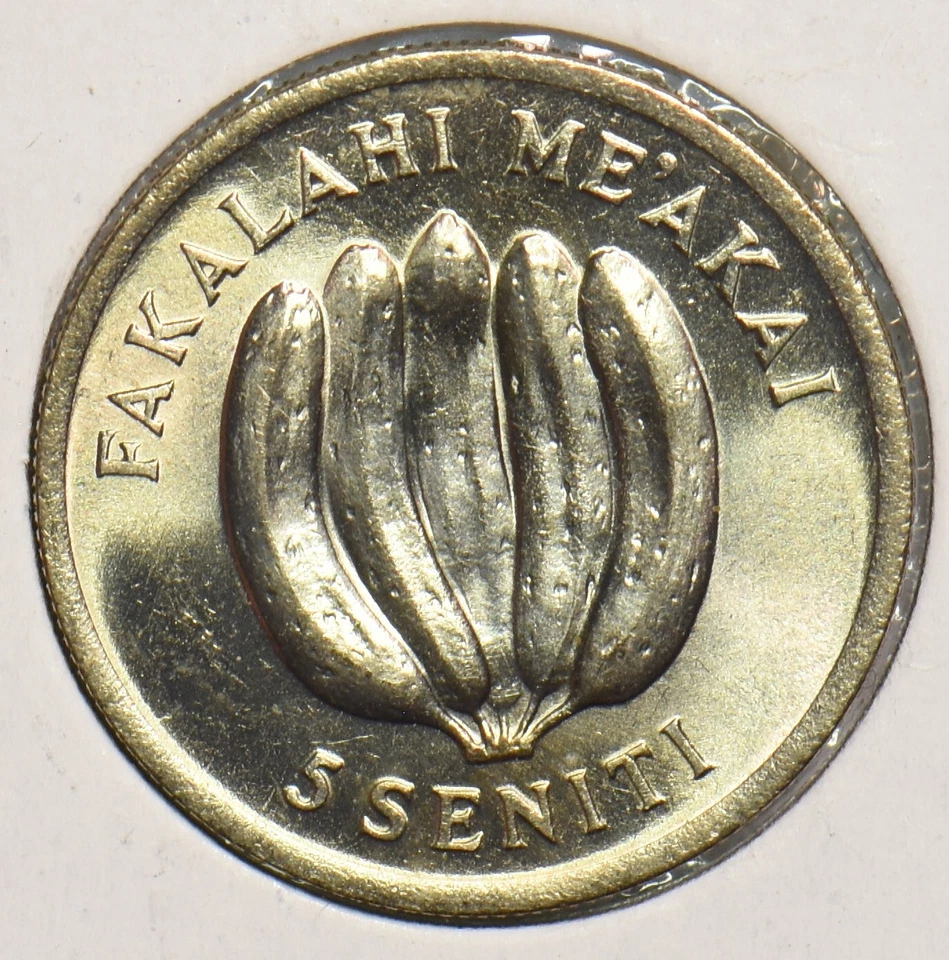 Tonga 1975 5 Seniti Hen and chicks 199452 combine shipping - Image 2 of 2