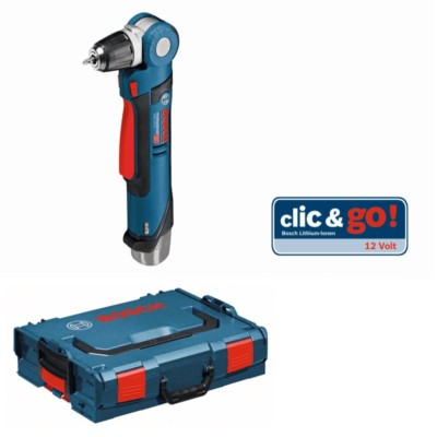 Bosch Cordless Angle Screwdriver GWB 12V-10 Version Only, L-BOXX 06013909