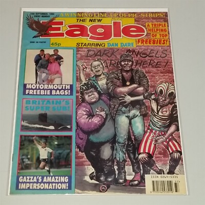 EAGLE 15TH SEPTEMBER 1990 DAN DARE BRITISH WEEKLY COMICS