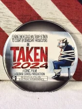 💥Trump 2024 Anti-Democrat "Satire" Political Campaign "MAGNET BUTTON" 3" Round